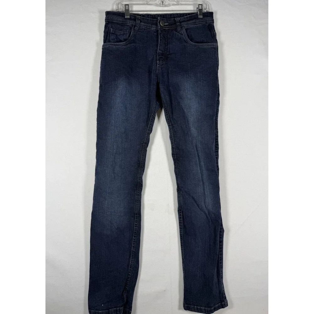 Street and Steel Oakland Reinforced Motorcycle Riding Jeans Men's 32x33 Blue